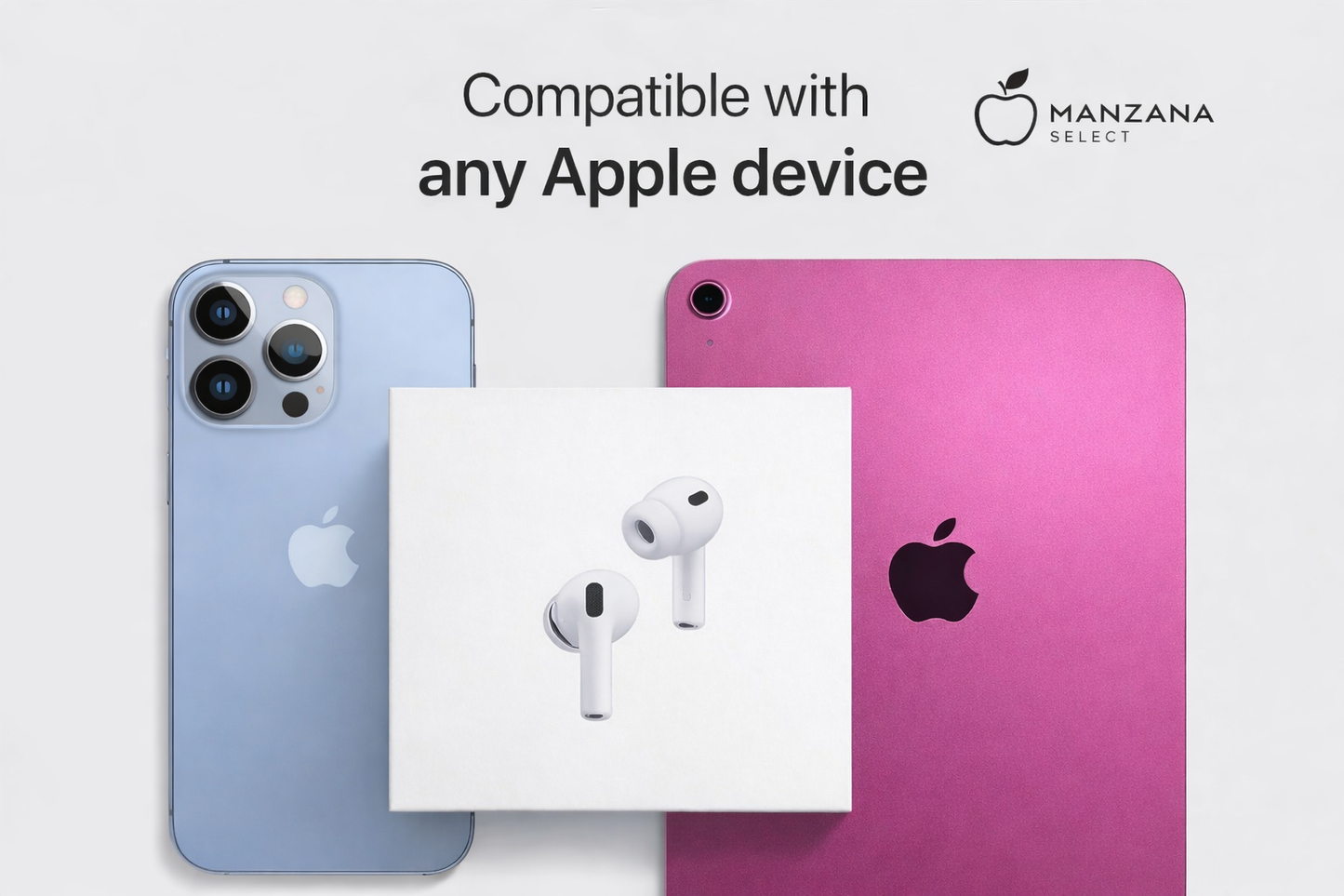 AirPods Pro 3 (2025 3ª gen), Inalámbricos, Cancelación de ruido, Medición frecuencia cardíaca, Live Translation, Chip H2, USB-C, Blanco